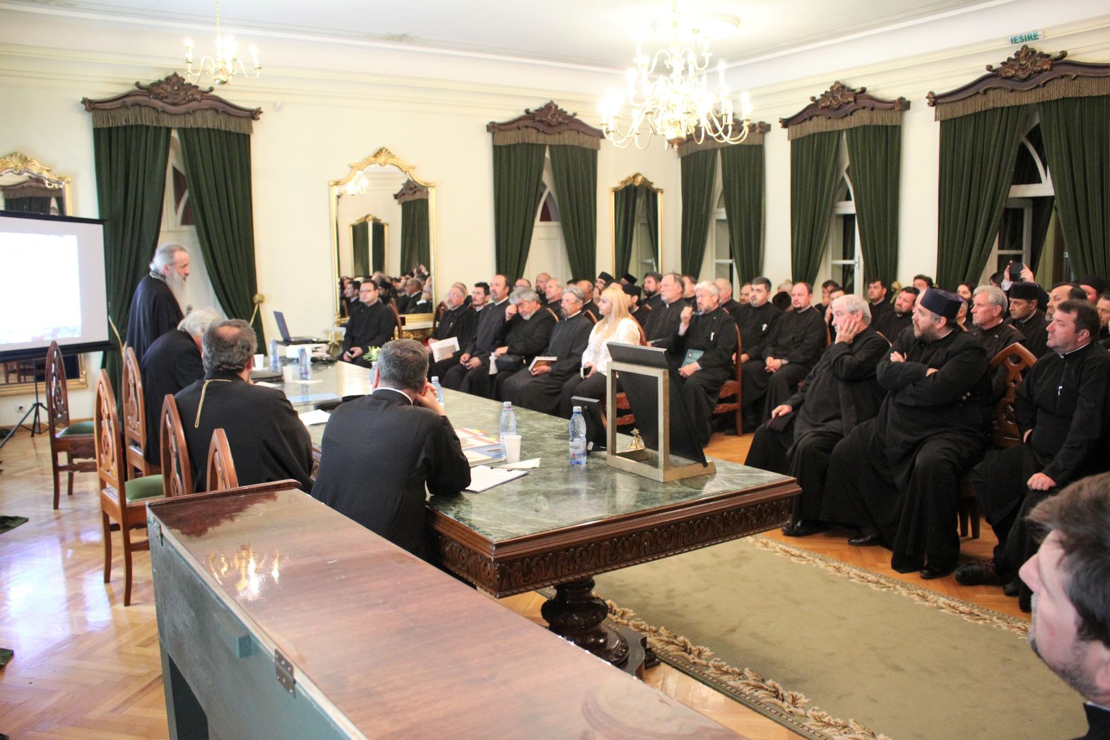 Conferința semestrială de primăvară cu preoții din Protopopiatul Pașcani la Palatul Ruginoasa