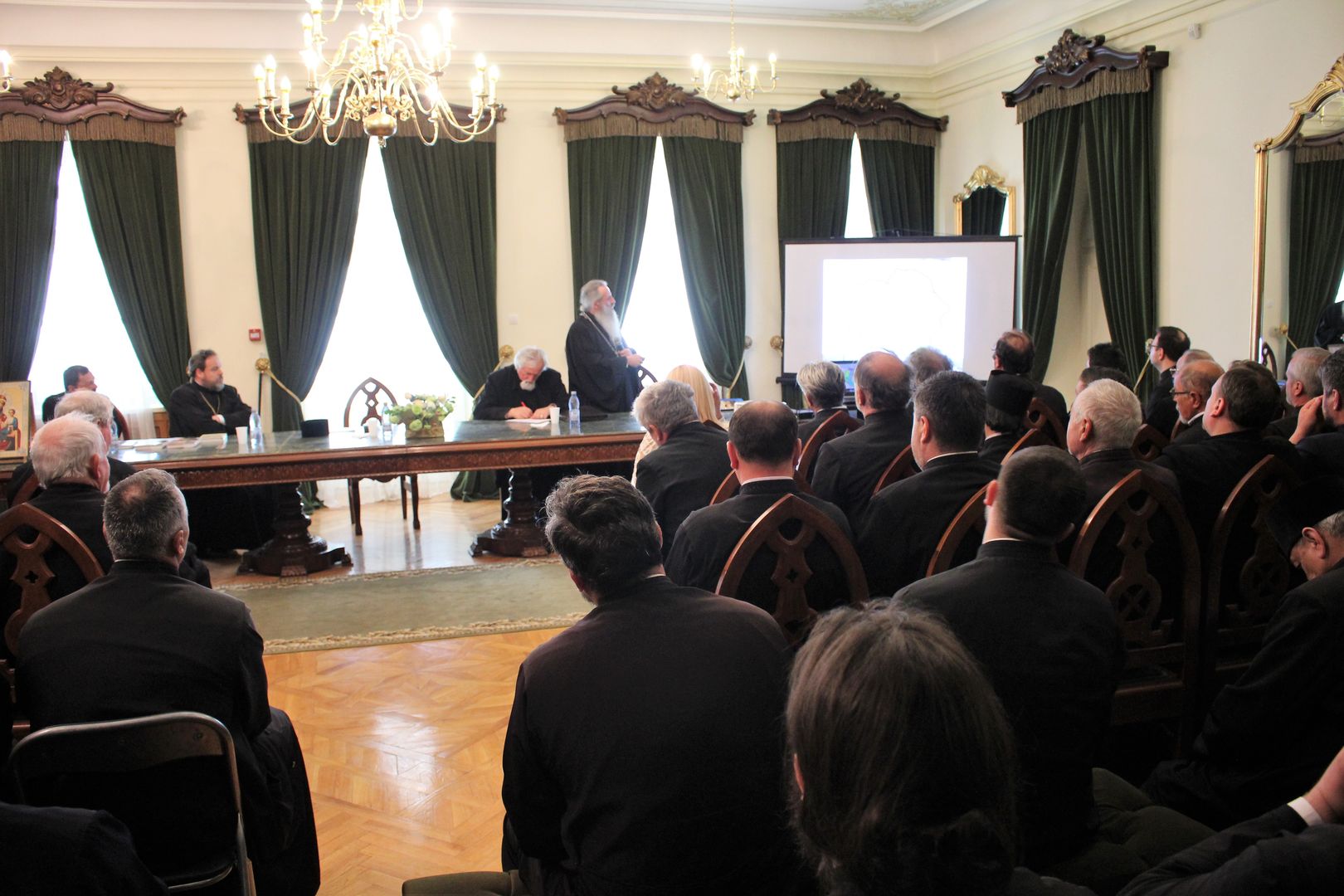 Conferința semestrială de primăvară cu preoții din Protopopiatul Pașcani la Palatul Ruginoasa