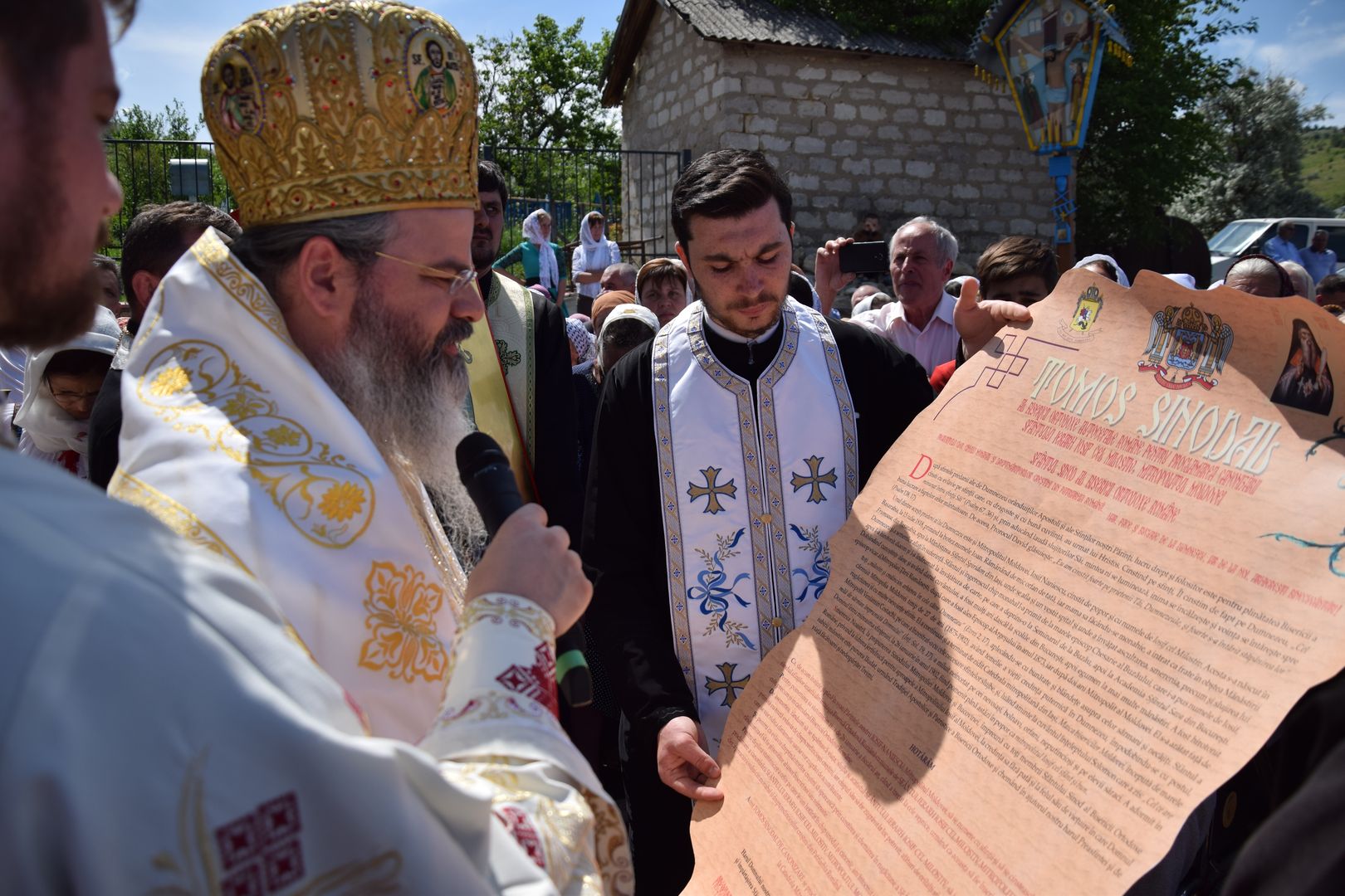 Proclamarea canonizării Sfântului Iosif cel Milostiv în Răzălăi - Republica Moldova: „Avea credință în Dumnezeu, iubea Biserica Ortodoxă, iubea cântarea de la strană, îi iubea pe săraci”