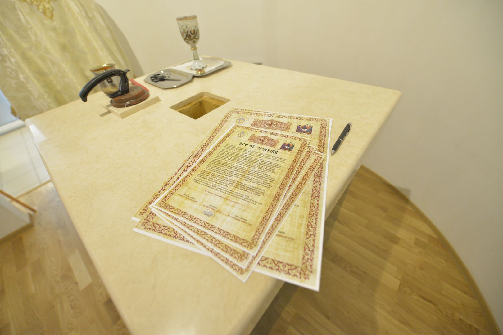 Paraclisul „Sfânta Treime” al Spitalului Providența a fost târnosit