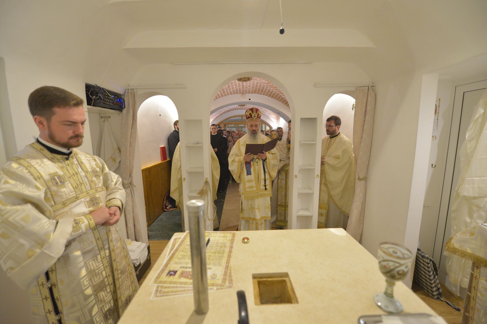 Paraclisul „Sfânta Treime” al Spitalului Providența a fost târnosit