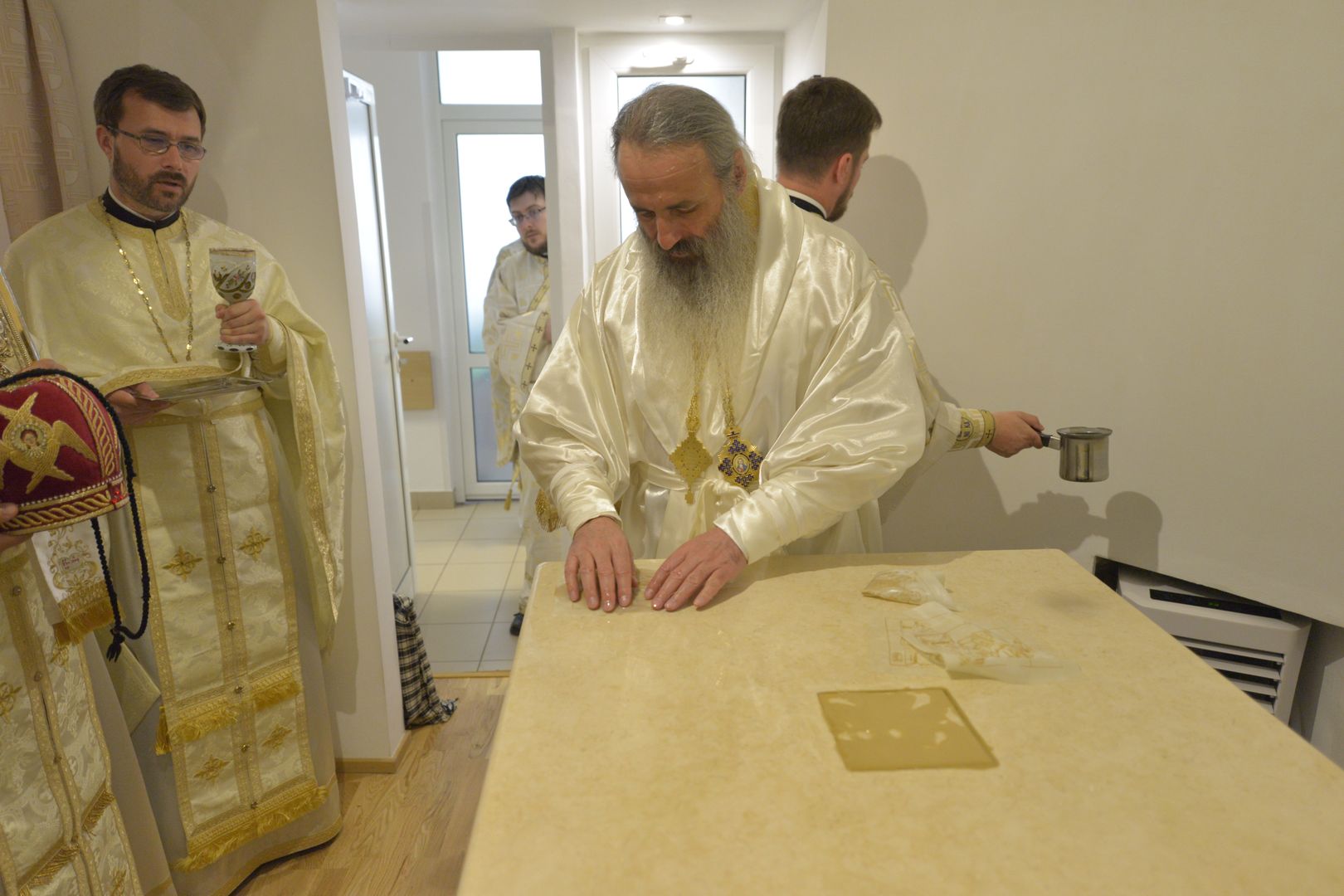 Paraclisul „Sfânta Treime” al Spitalului Providența a fost târnosit