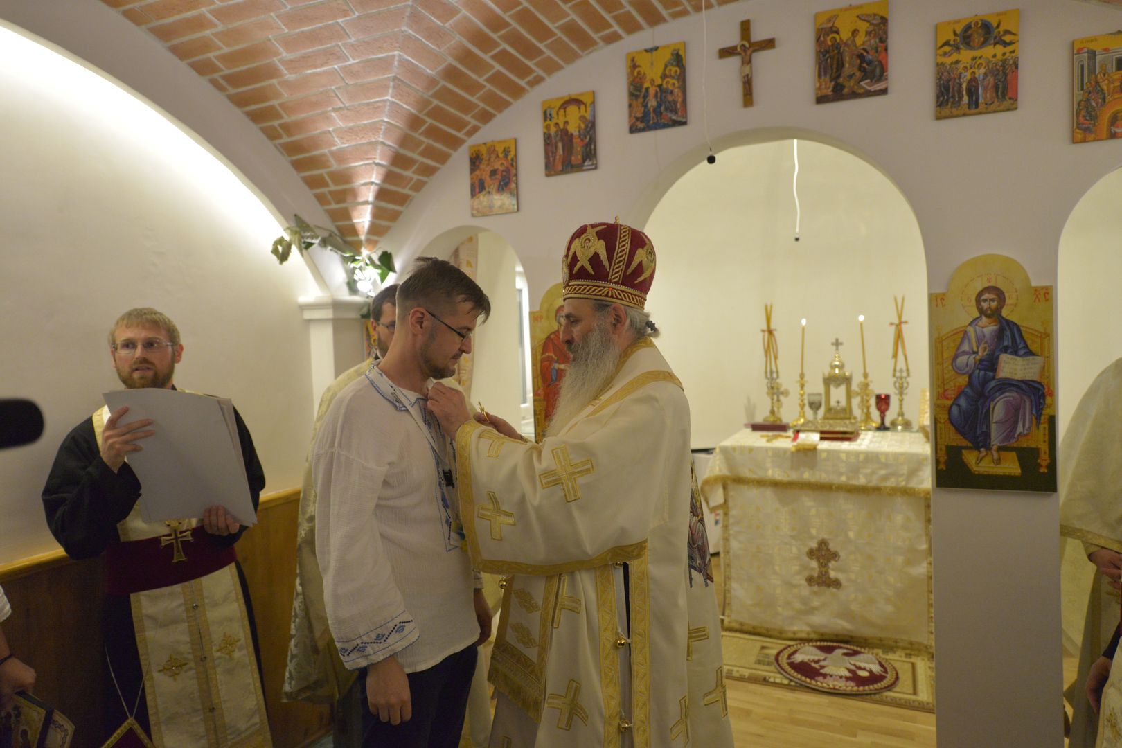 Paraclisul „Sfânta Treime” al Spitalului Providența a fost târnosit