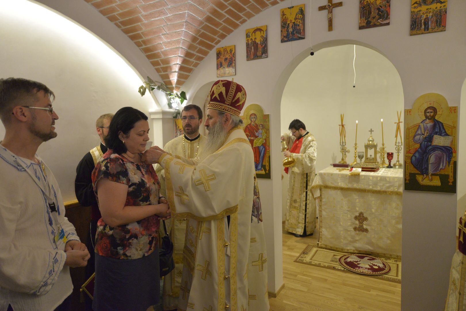 Paraclisul „Sfânta Treime” al Spitalului Providența a fost târnosit