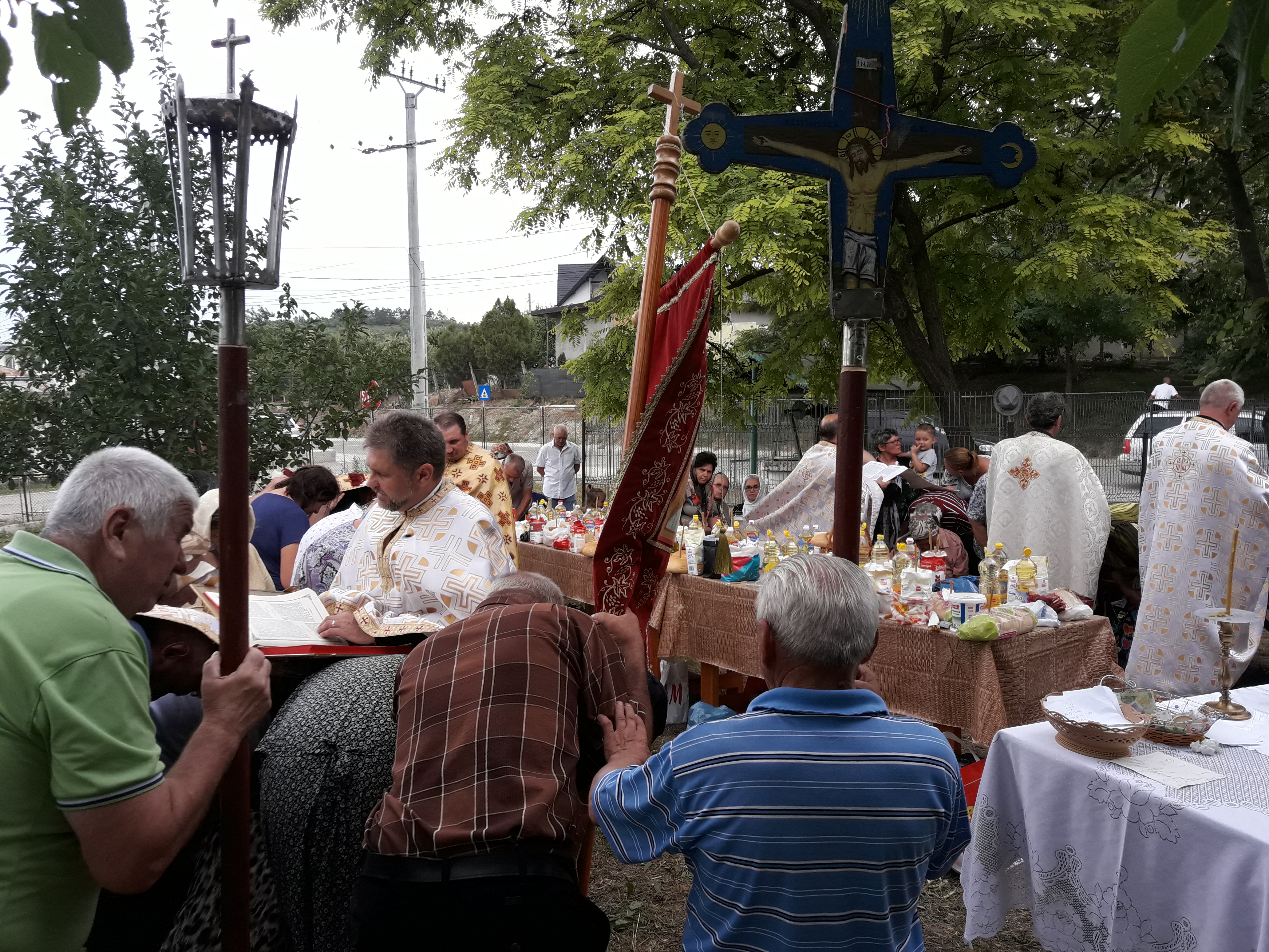 Rugăciune pentru ploaie binecuvântată în Parohia Tomești I