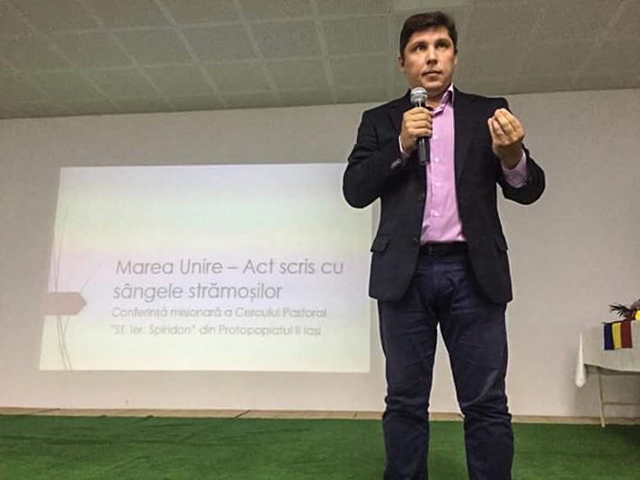 Conferință la Moșna: „Marea Unire - act scris cu sângele strămoşilor” Conferință la Moșna: „Marea Unire - act scris cu sângele strămoşilor”