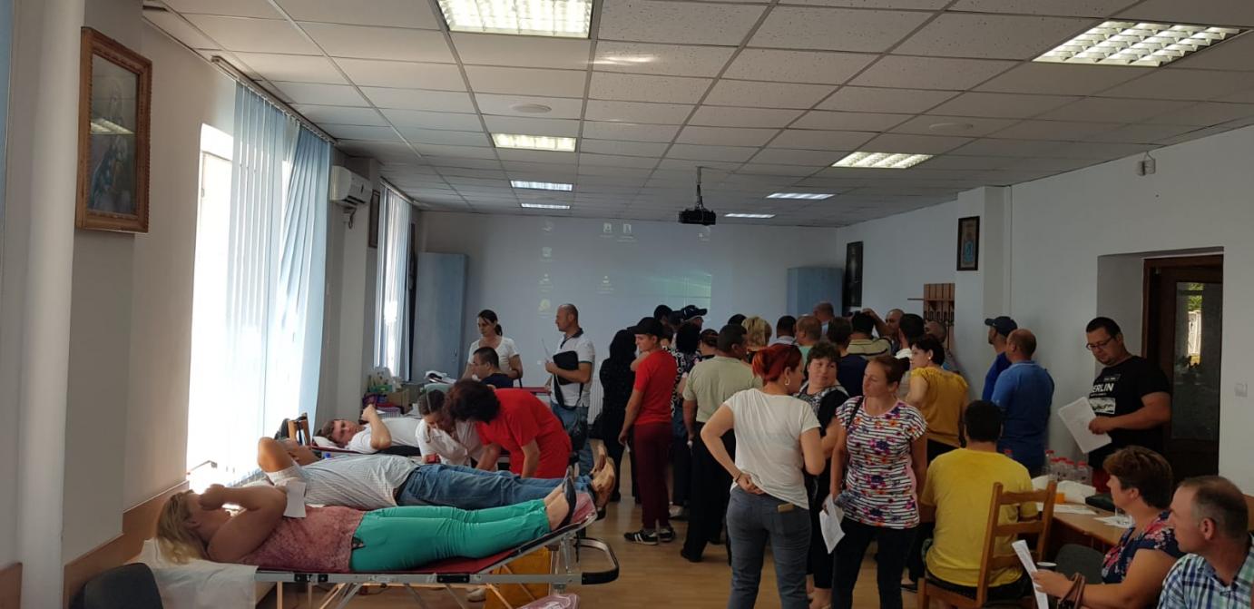 Campanie de donare de sânge, la Protopopiatul Huşi