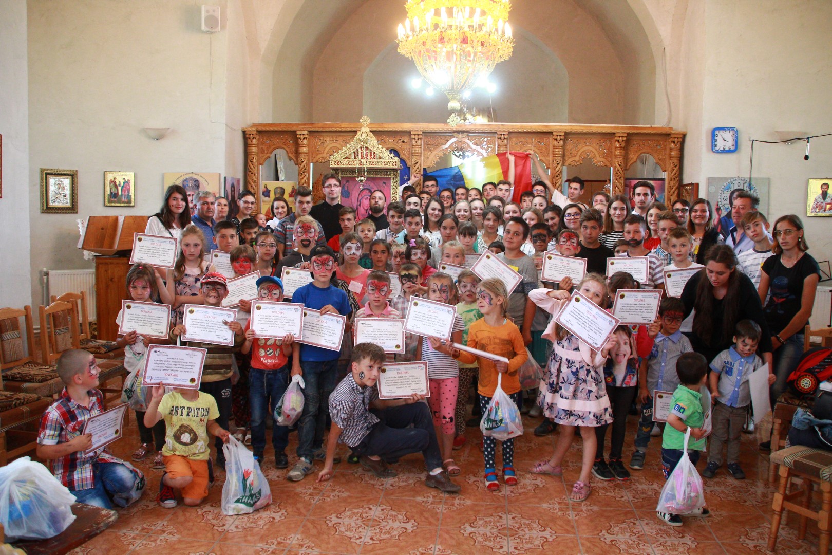 Activităţi ale membrilor ATOV la hramul Parohiei Telejna