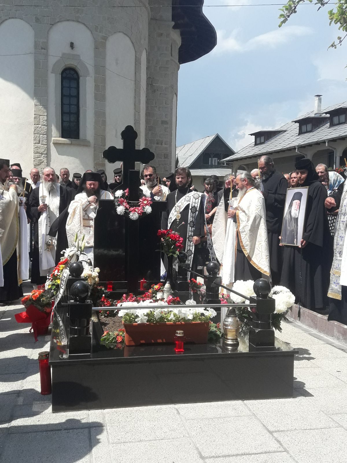 Parastas de 40 de zile pentru arhimandritul Epifanie Bulancea