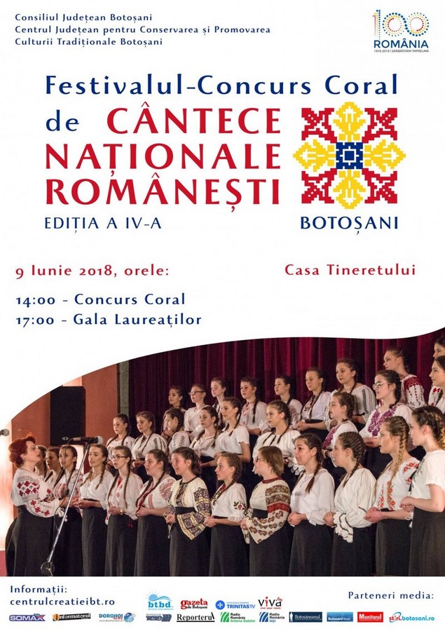 Parohia „Sfântul Ioan Botezătorul” din Botoşani, la Festivalul Concurs Coral de Cântece Naționale Românești Parohia „Sfântul Ioan Botezătorul” din Botoşani, la Festivalul Concurs Coral de Cântece Naționale Românești