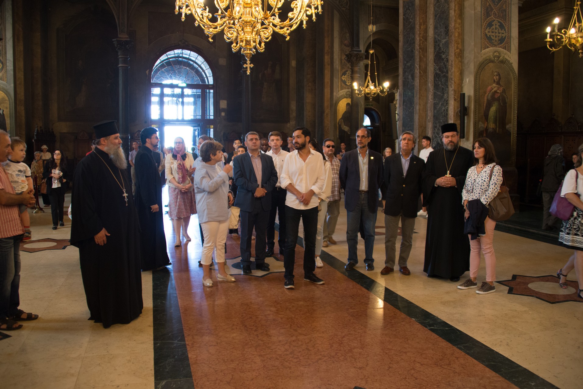 Reprezentanți din 22 de ambasade, în vizită la Ansamblul Mitropolitan din Iași