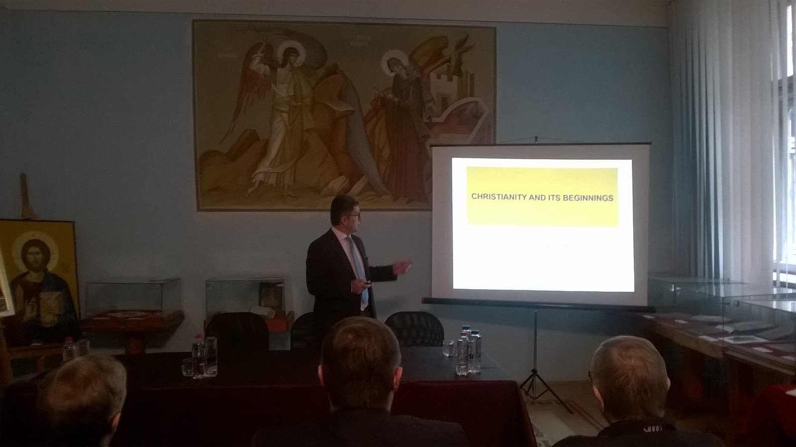 Vicerectorul Universității Salamanca din Spania a conferențiat la Facultatea de Teologie Ortodoxă din Iași