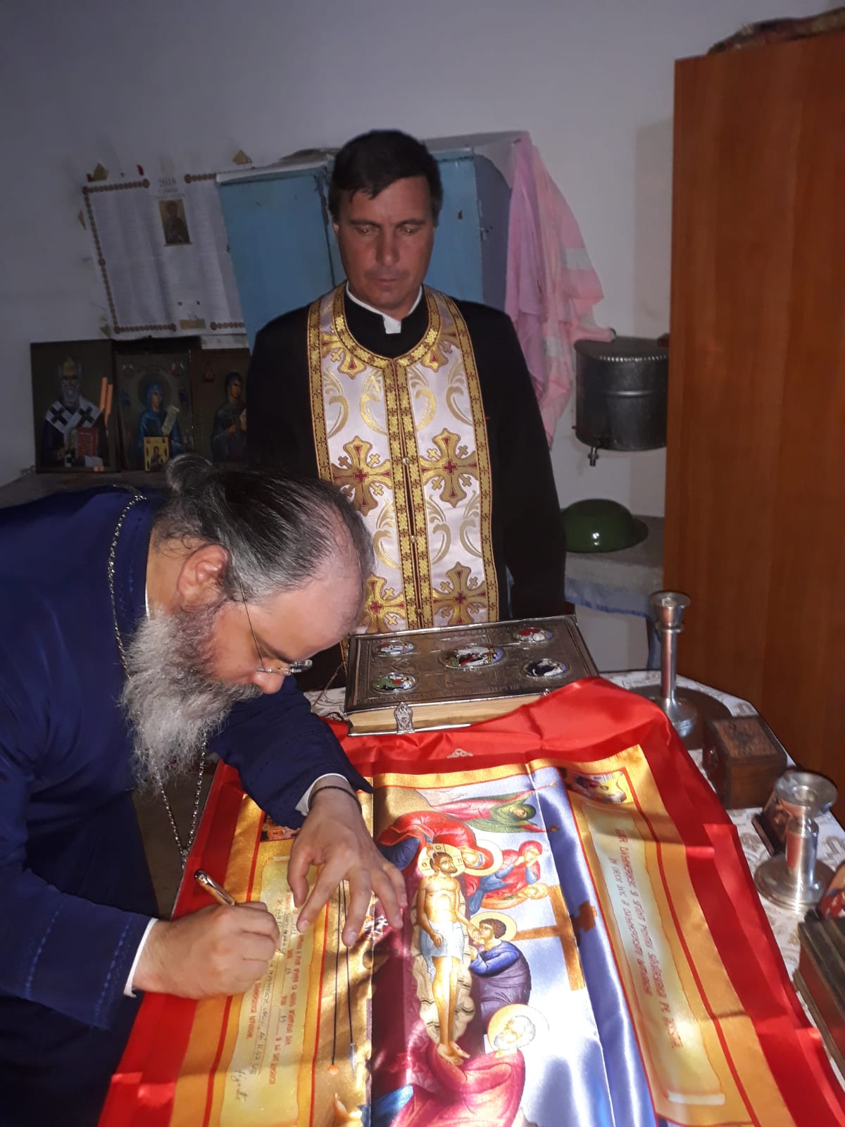 Prima biserică din Episcopia Hușilor cu hramul „Cinstirea Sfintei Icoane a Maicii Domnului Prodromița”