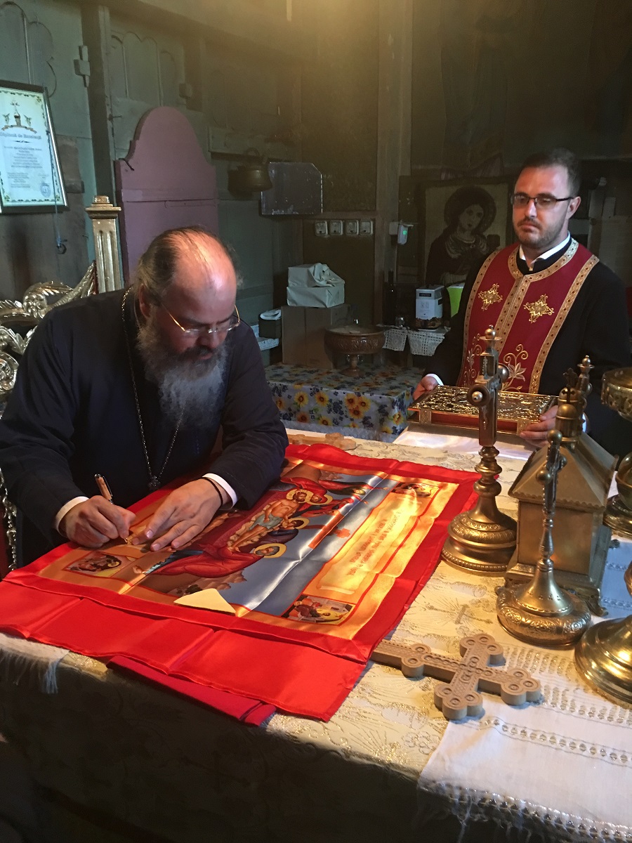 Prima biserică din Episcopia Hușilor cu hramul „Cinstirea Sfintei Icoane a Maicii Domnului Prodromița”