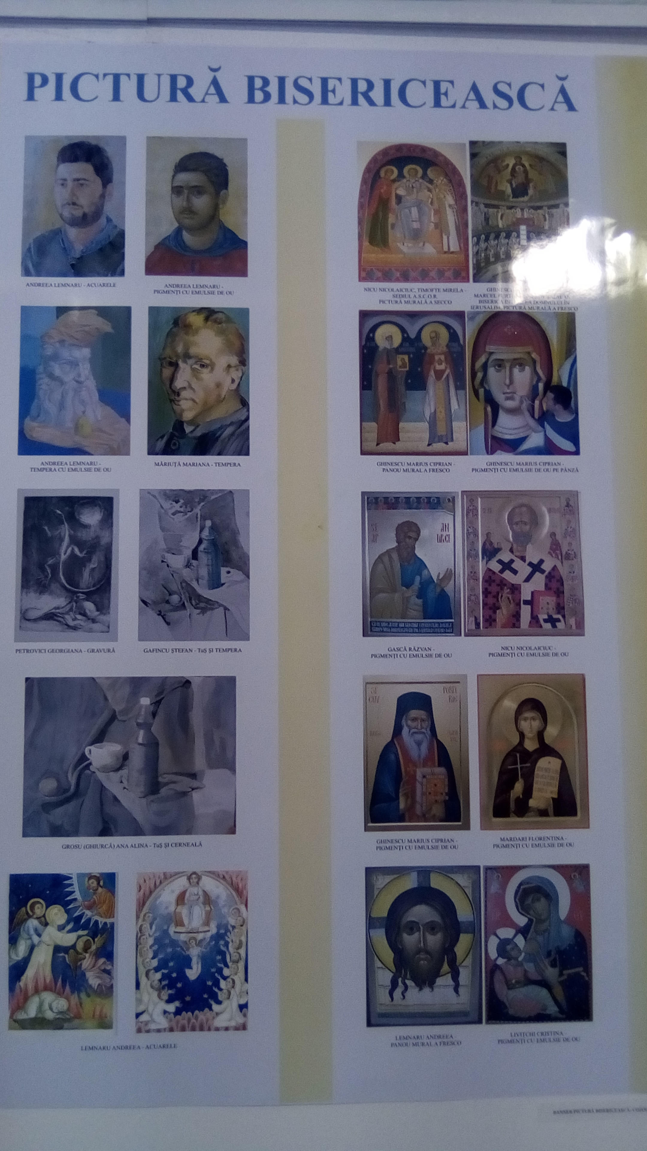 „Iluminări din Nevăzut” - expoziţie a studenţilor teologi ieşeni la Galeriile de Artă „Nicolae Tonitza”