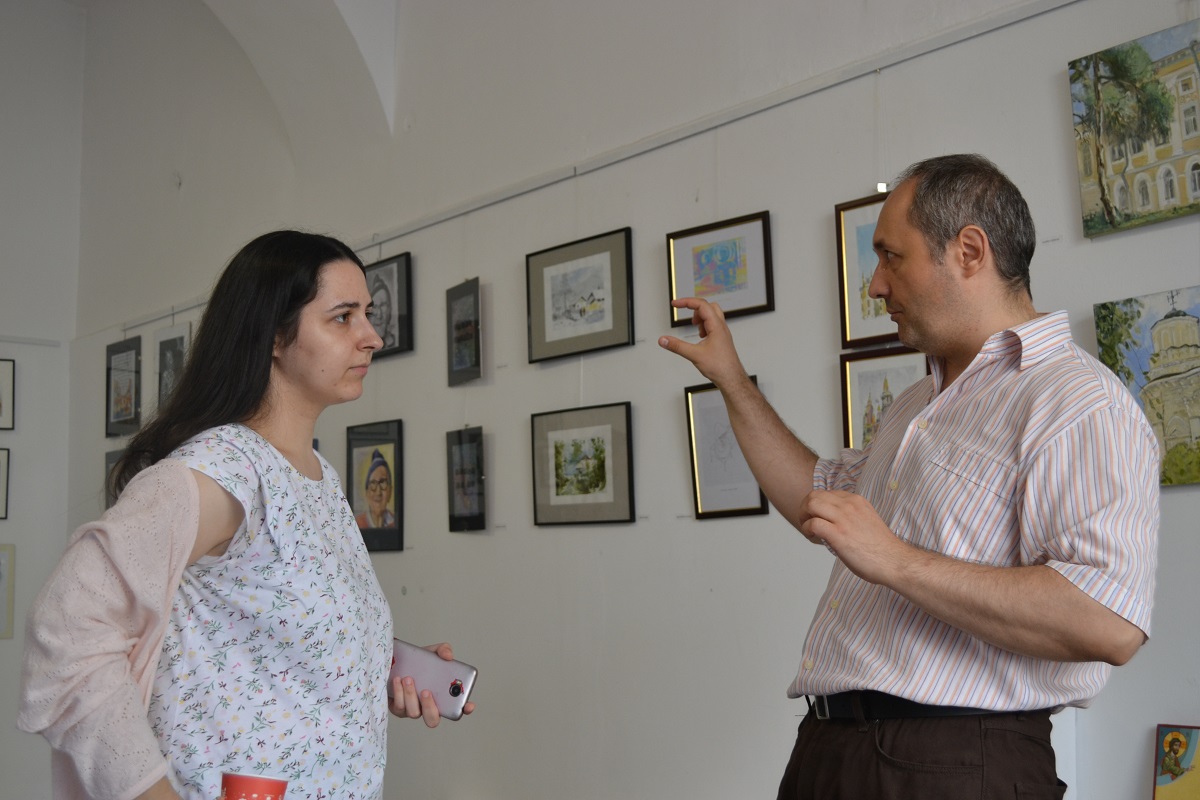 „Iluminări din Nevăzut” - expoziţie a studenţilor teologi ieşeni la Galeriile de Artă „Nicolae Tonitza”