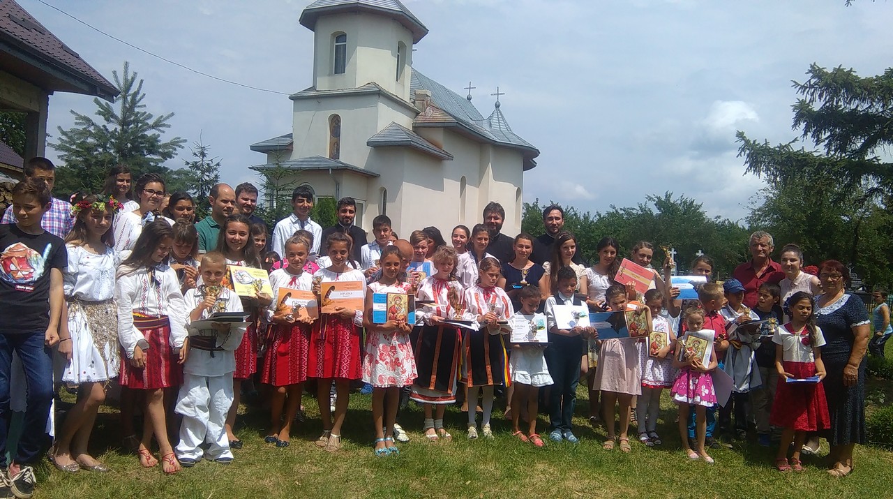 Festivalul „Poezie în glas de copil“, în Parohia Dumitreştii Gălăţii