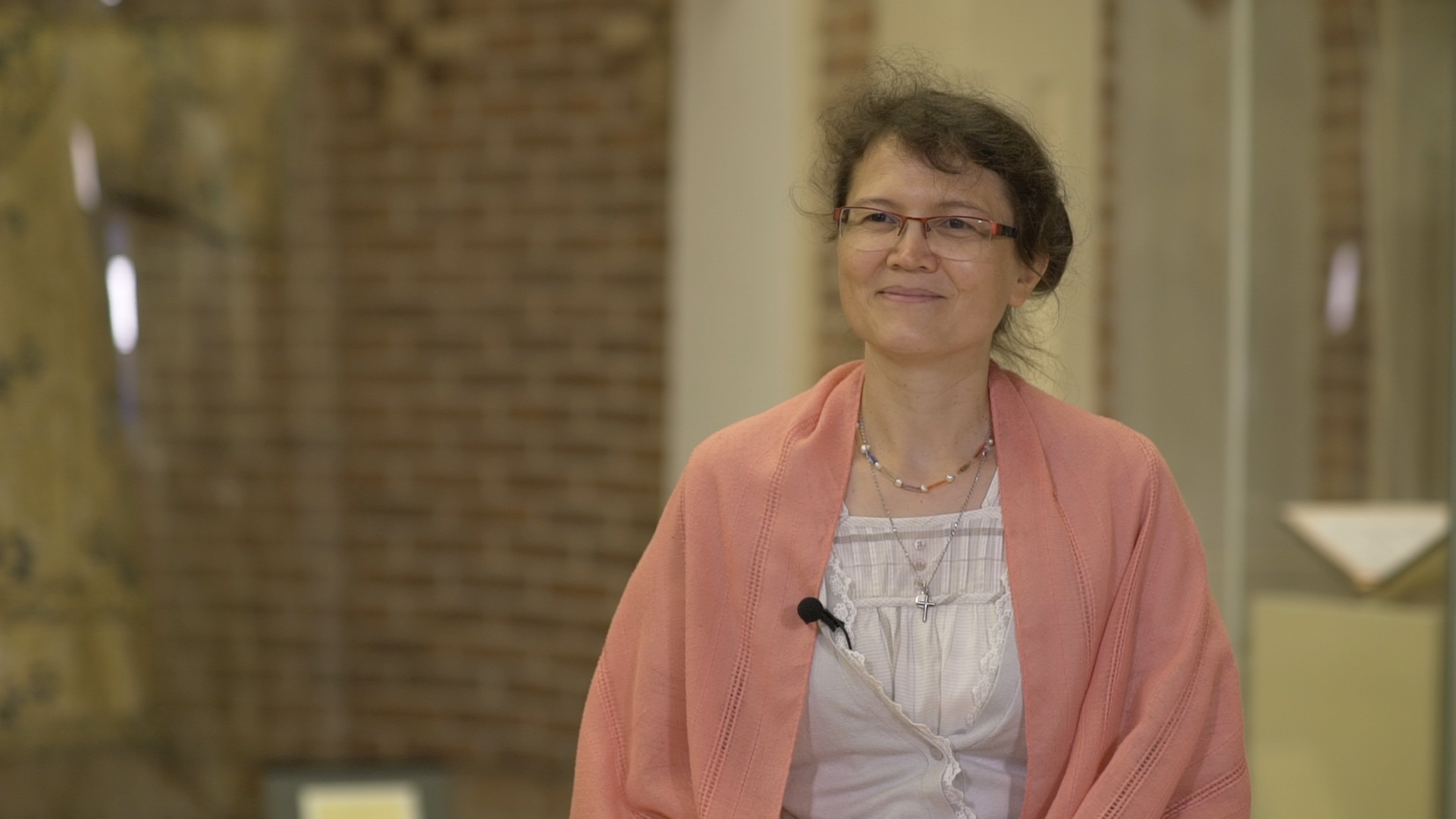 (Video) Conf. Univ. Dr. Maria Alexandru - Interviu Masterclass de Cânt Bizantin, Iași, 2018