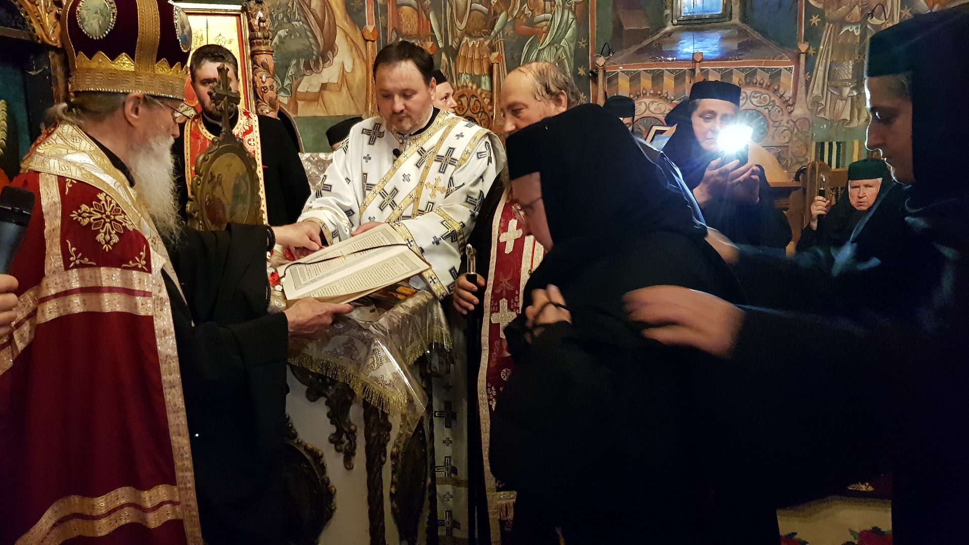 O nouă stareță la Mănăstirea Voroneț