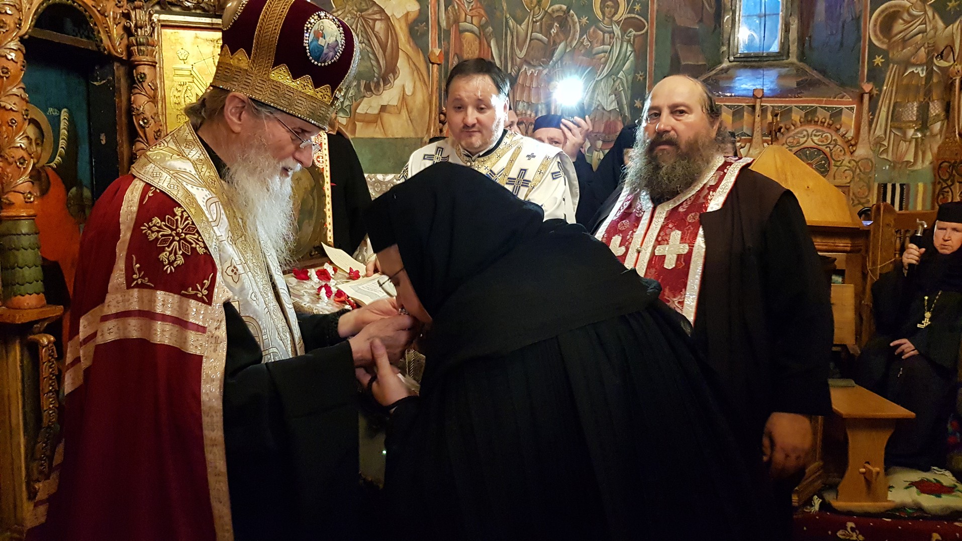 O nouă stareță la Mănăstirea Voroneț