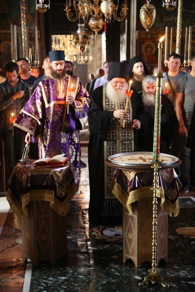 Slujbă de pomenire pentru Părintele Iosif Vatopedinul