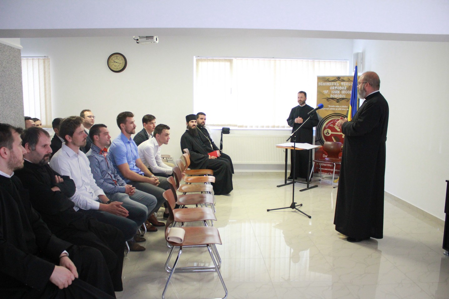 Emoţii deosebite la revederea Promoţiei 2008, la Seminarul Teologic Dorohoi