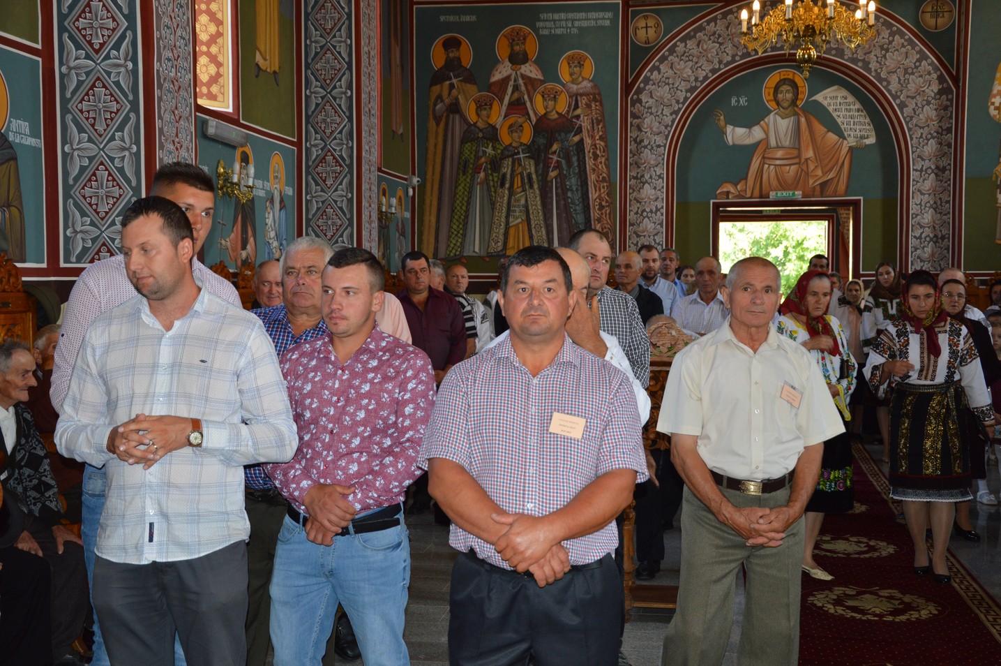 A fost sfinţită pictura bisericii din Botoşana