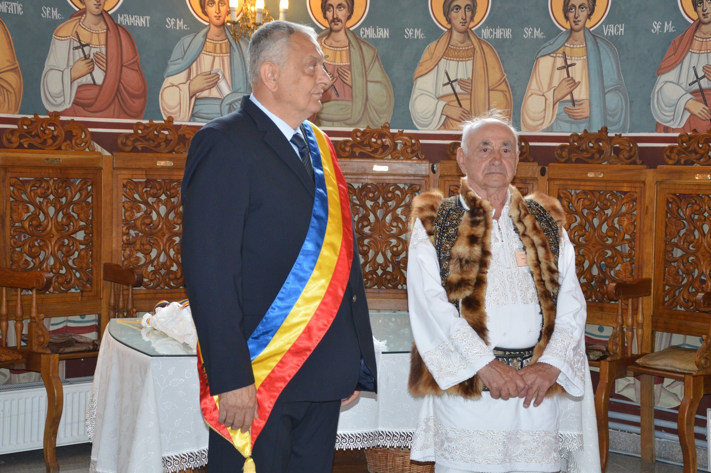 A fost sfinţită pictura bisericii din Botoşana