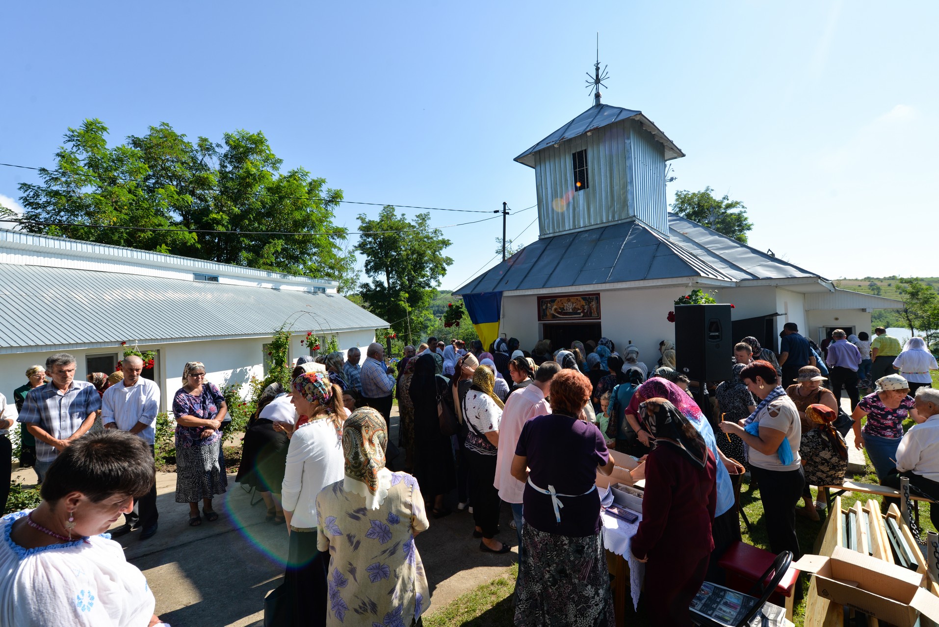 Prima biserică din Episcopia Hușilor cu hramul „Cinstirea Sfintei Icoane a Maicii Domnului Prodromița”