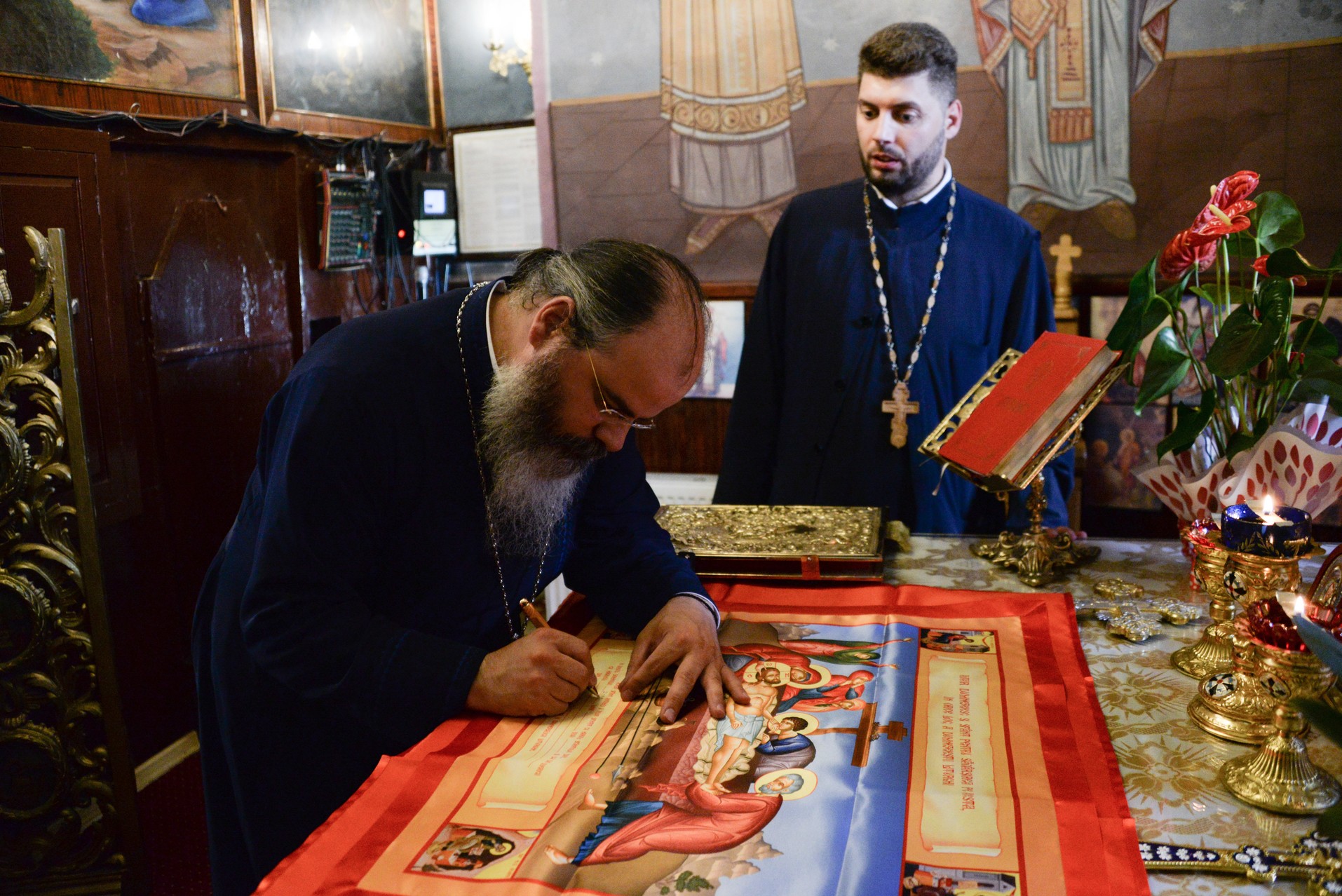 Prima biserică din Episcopia Hușilor cu hramul „Cinstirea Sfintei Icoane a Maicii Domnului Prodromița”