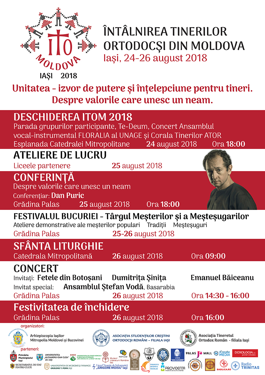 Întâlnirea Tinerilor Ortodocși din Moldova – ITOM 2018