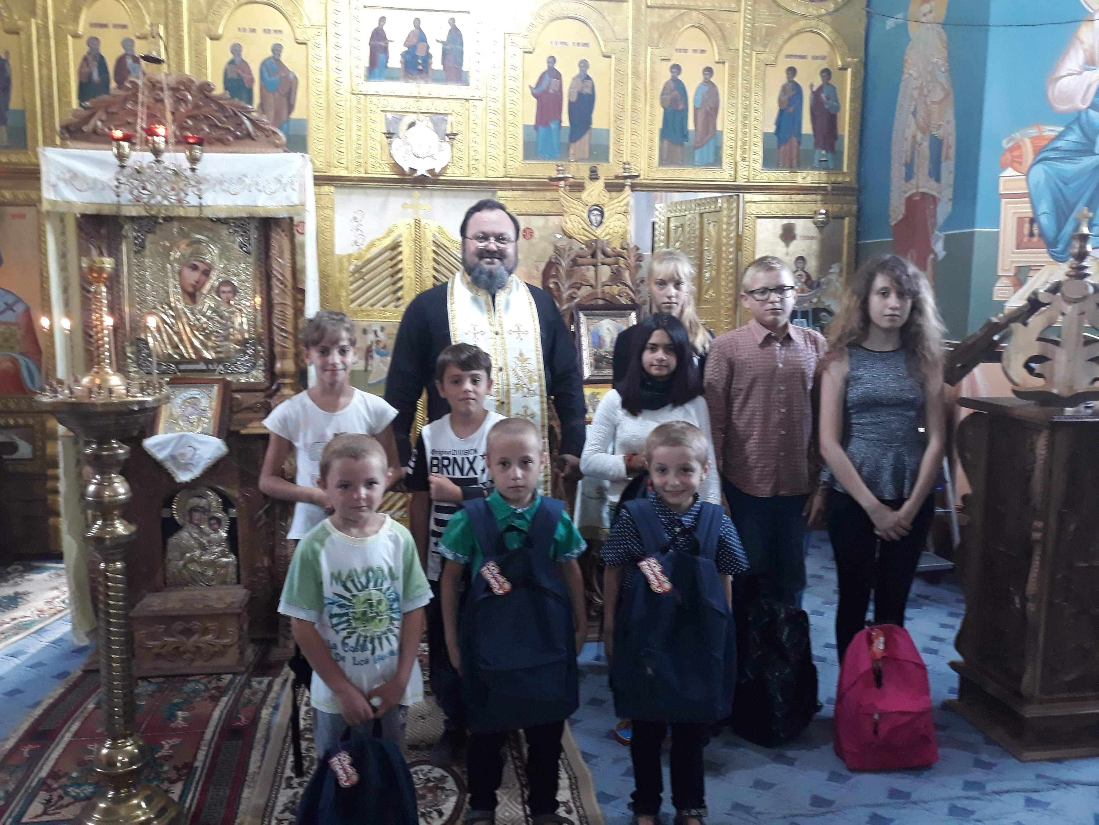 Daruri pentru nevoiaşi în Parohia Coşula