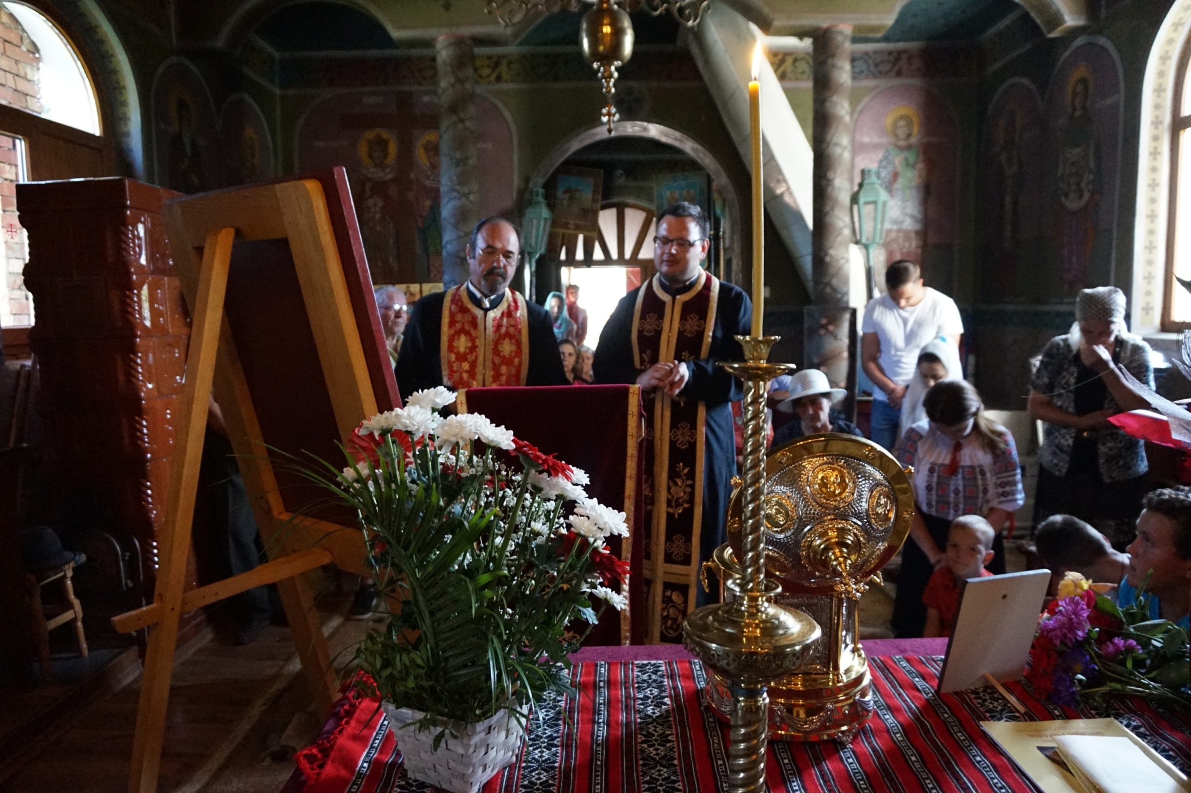 Moaştele Sfântului Gheorghe Pelerinul au poposit timp de trei zile în parohia Poieniţa