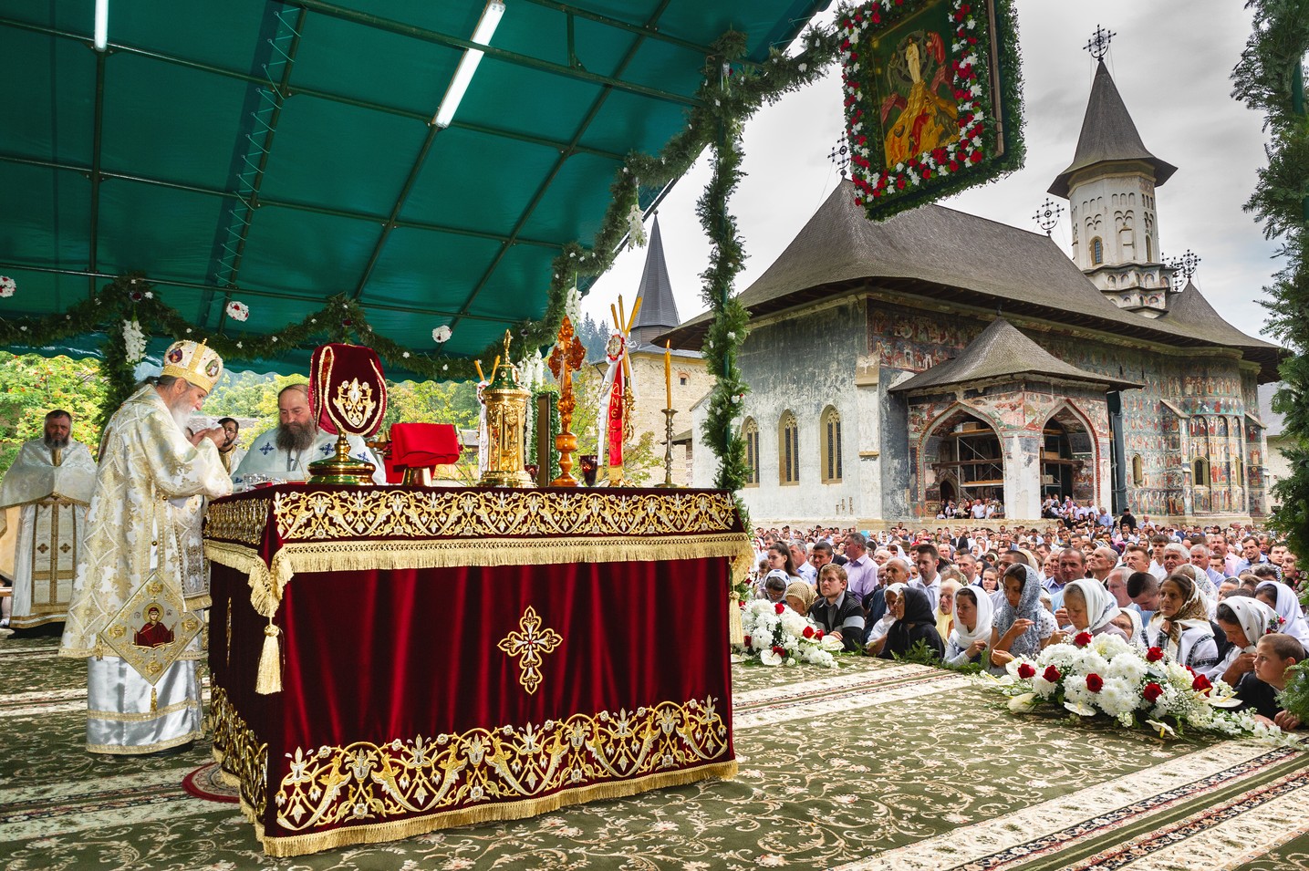 Mănăstirea Suceviţa şi-a serbat hramul