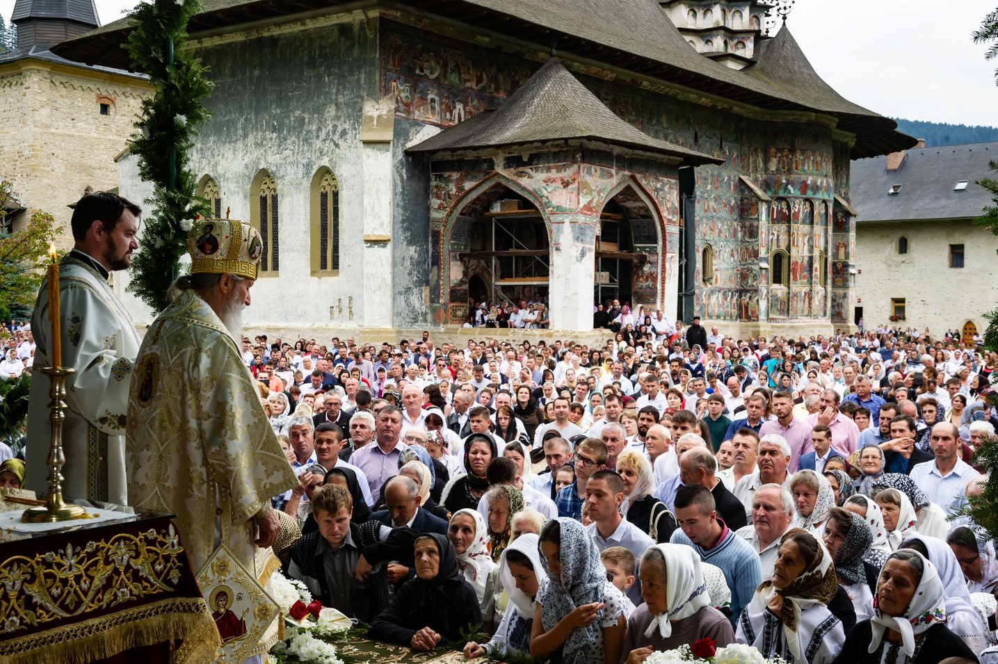 Mănăstirea Suceviţa şi-a serbat hramul