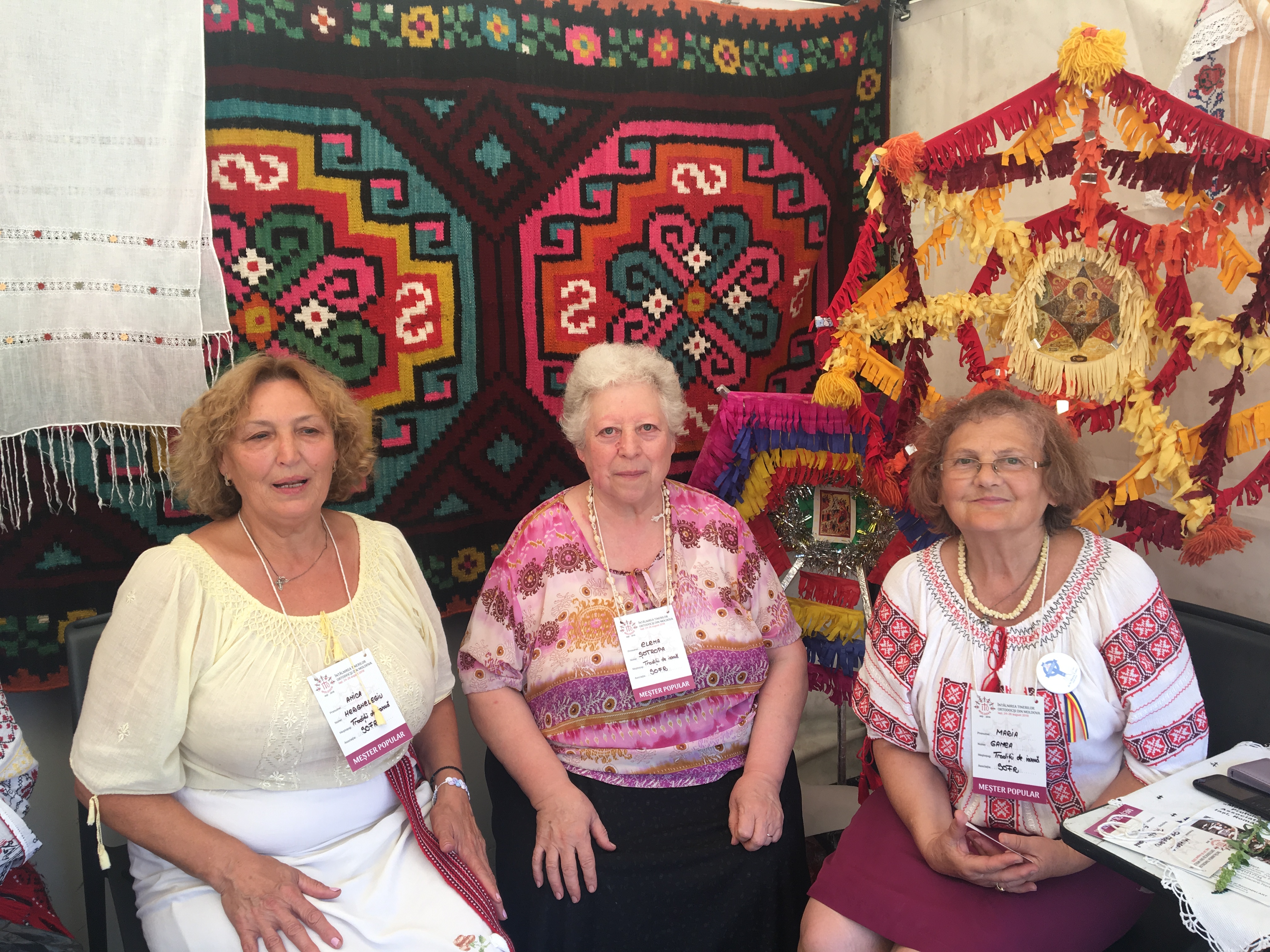 Societatea Ortodoxă a Femeilor Române și Asociaţia COMUNIO, la Târgul Meşterilor si Meşteşugarilor Populari - ITOM 2018
