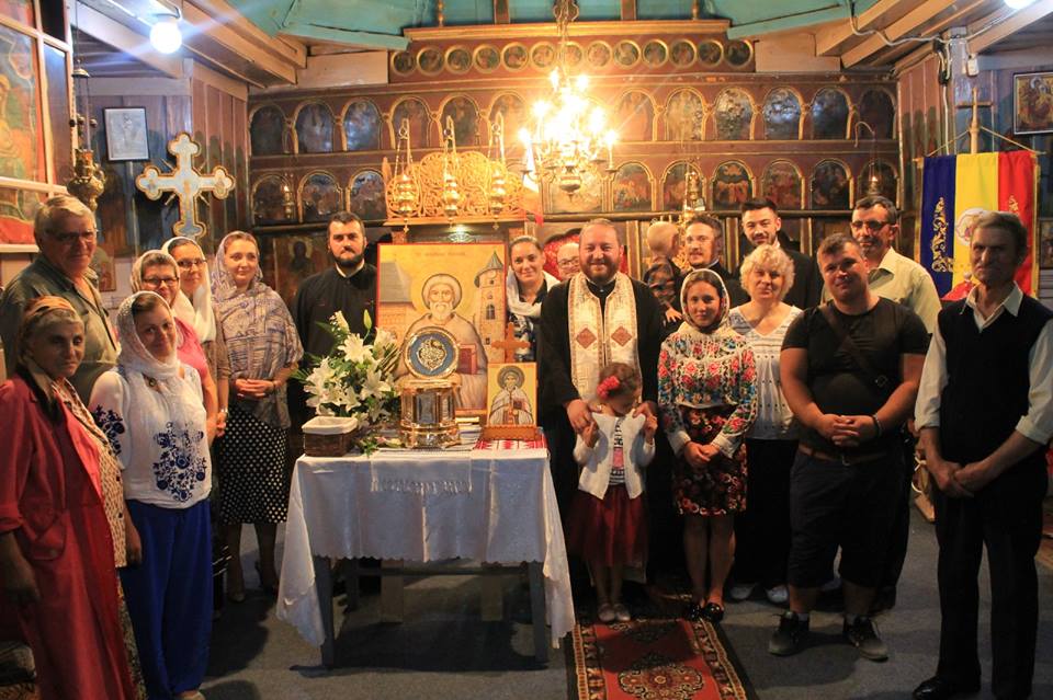 Parohia Conţeşti, binecuvântată de Sfântul Gheorghe Pelerinul