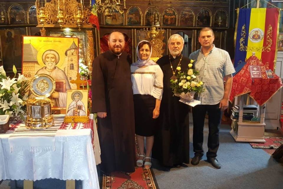 Parohia Conţeşti, binecuvântată de Sfântul Gheorghe Pelerinul