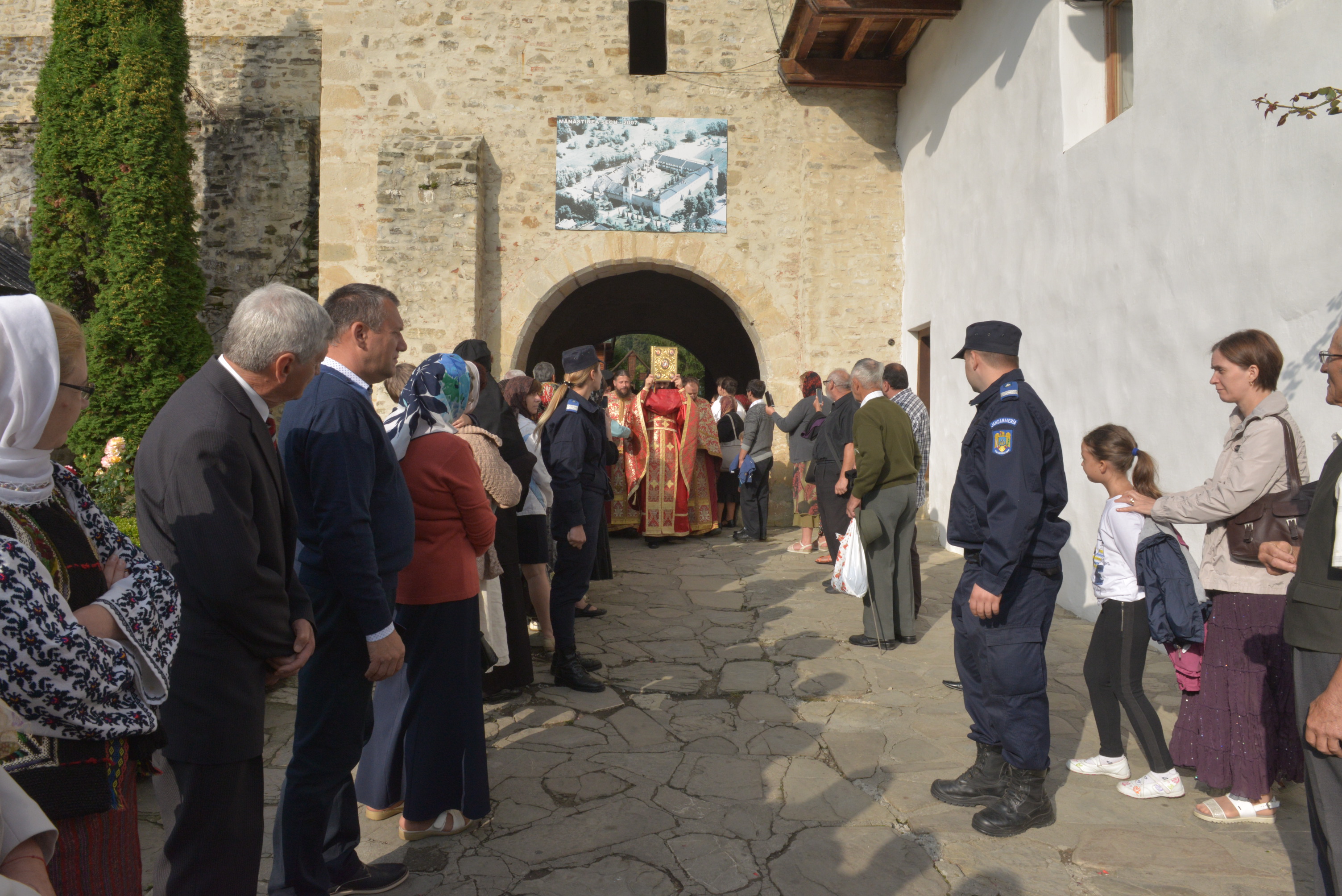 Una dintre cele mai vechi așezări monahale din Neamț, Mănăstirea Secu, și-a sărbătorit hramul