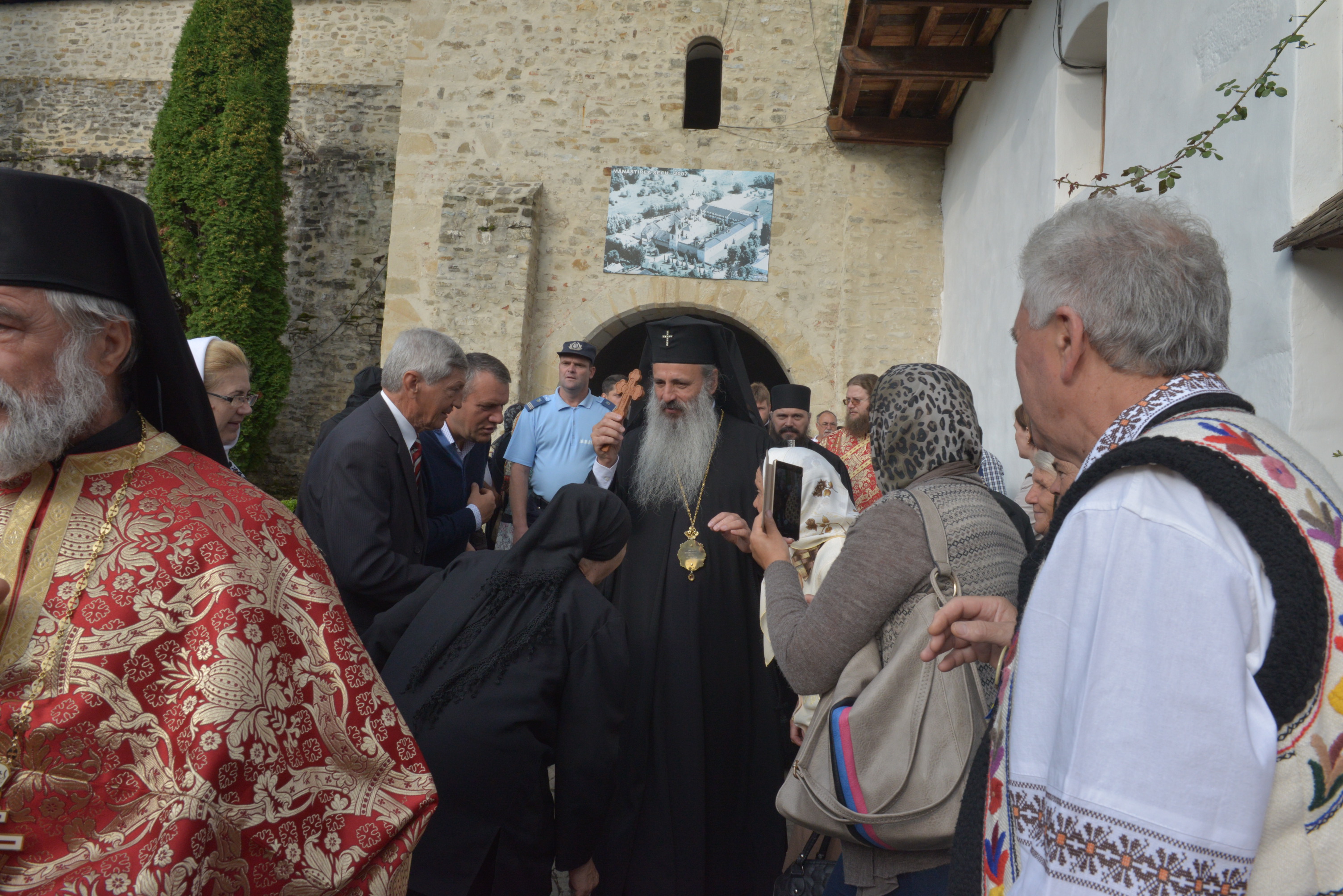 Una dintre cele mai vechi așezări monahale din Neamț, Mănăstirea Secu, și-a sărbătorit hramul