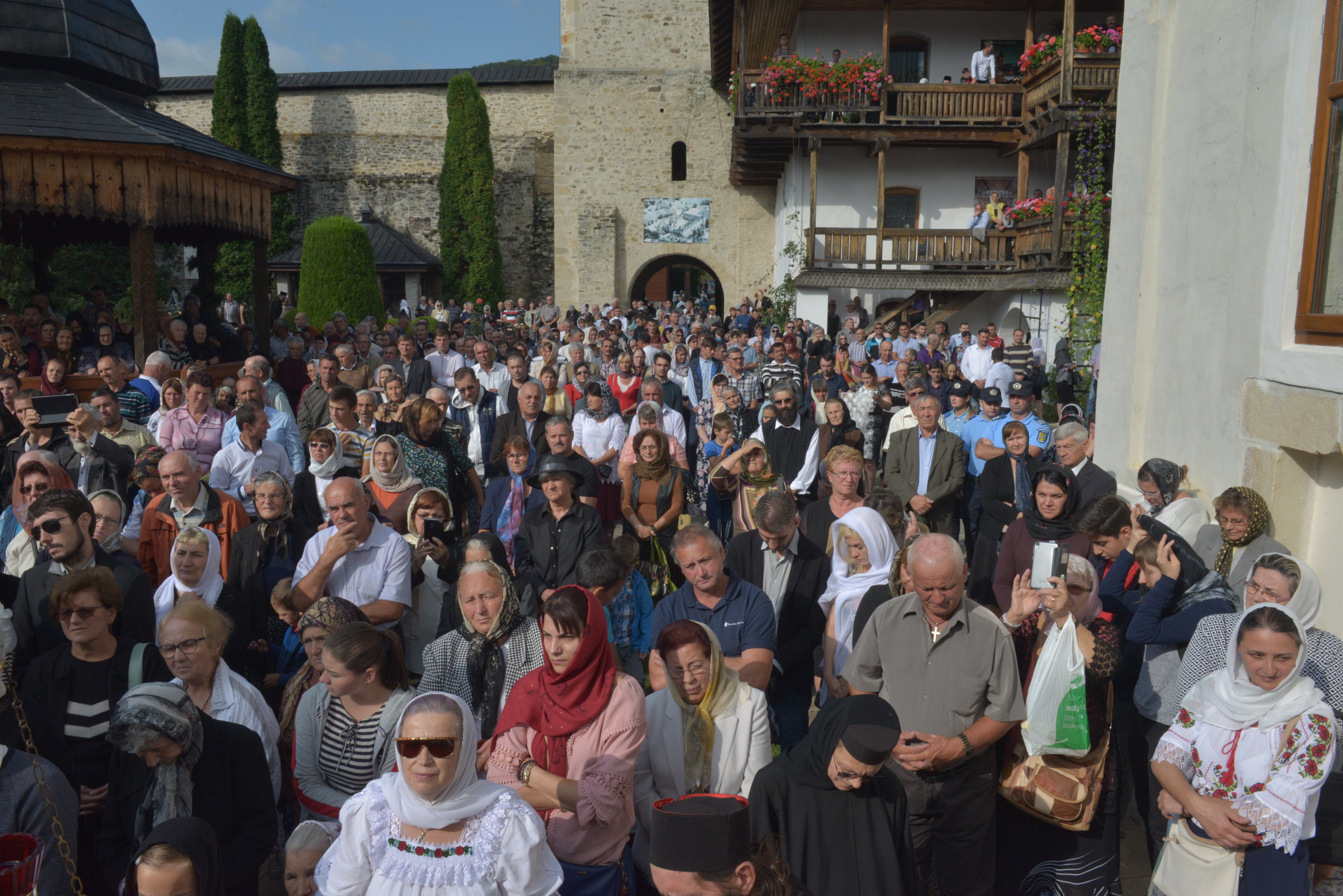 Una dintre cele mai vechi așezări monahale din Neamț, Mănăstirea Secu, și-a sărbătorit hramul