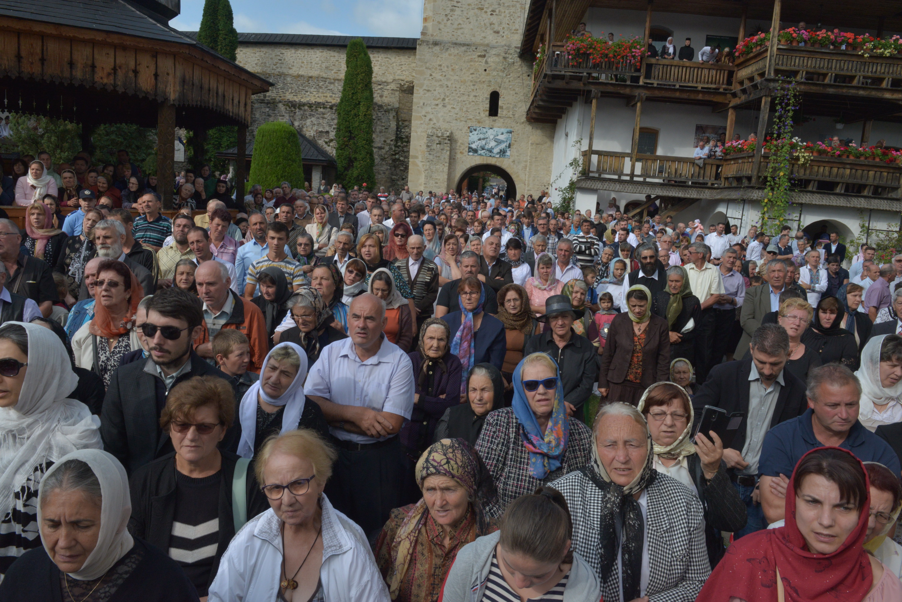 Una dintre cele mai vechi așezări monahale din Neamț, Mănăstirea Secu, și-a sărbătorit hramul