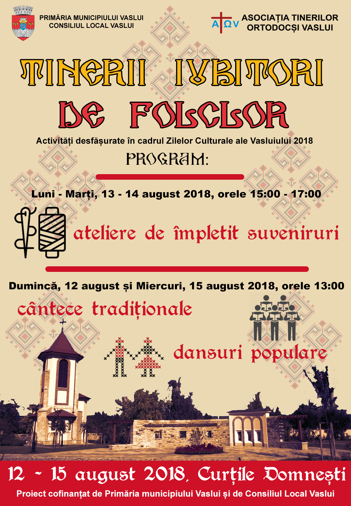 Proiectul „Tinerii iubitori de folclor”, la Vaslui