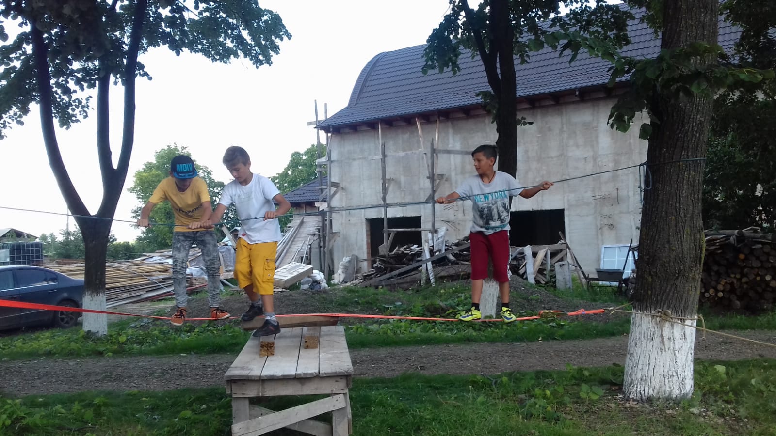 Tabăra „Vara pe uliță”, organizată de Primăria Răuseni împreună cu parohiile Doina și Rediu