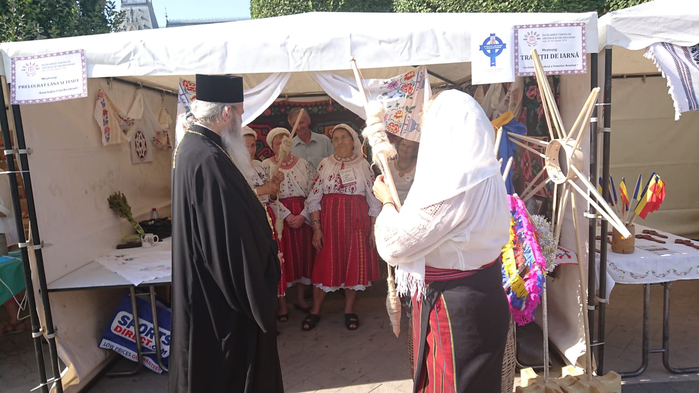 Societatea Ortodoxă a Femeilor Române și Asociaţia COMUNIO, la Târgul Meşterilor si Meşteşugarilor Populari - ITOM 2018