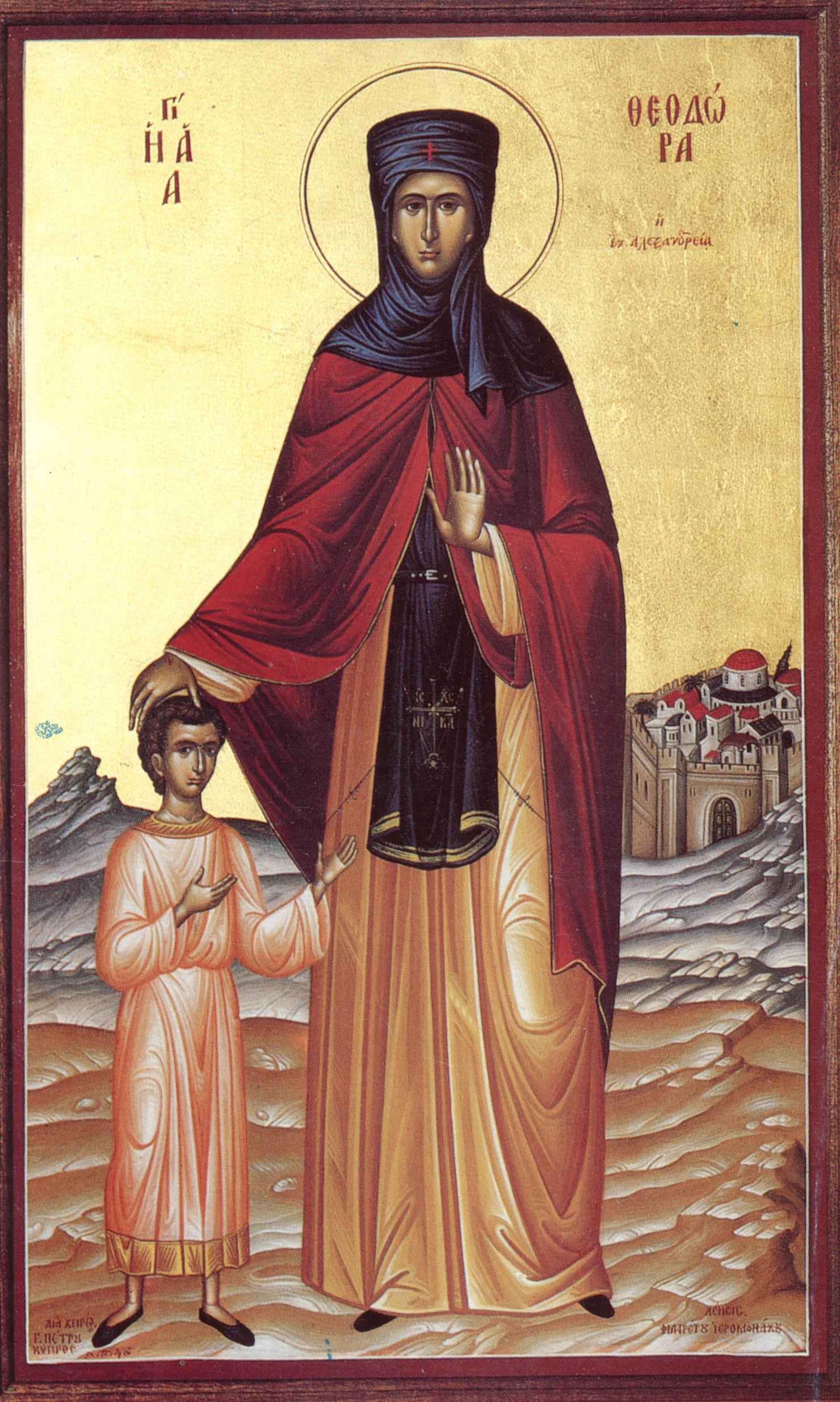 Sfânta Cuvioasă Teodora din Alexandria