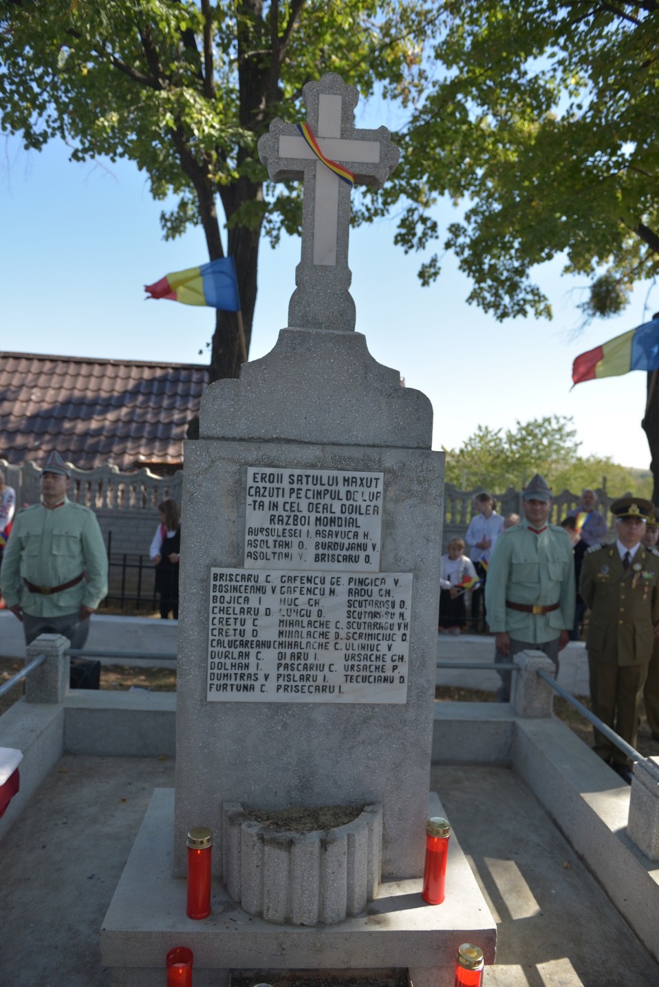 Ceremonie religioasă și militară la Cimitirul Militar Maxut: „Românul adevărat este chemat să-și apere valorile legate de neam și de familie”