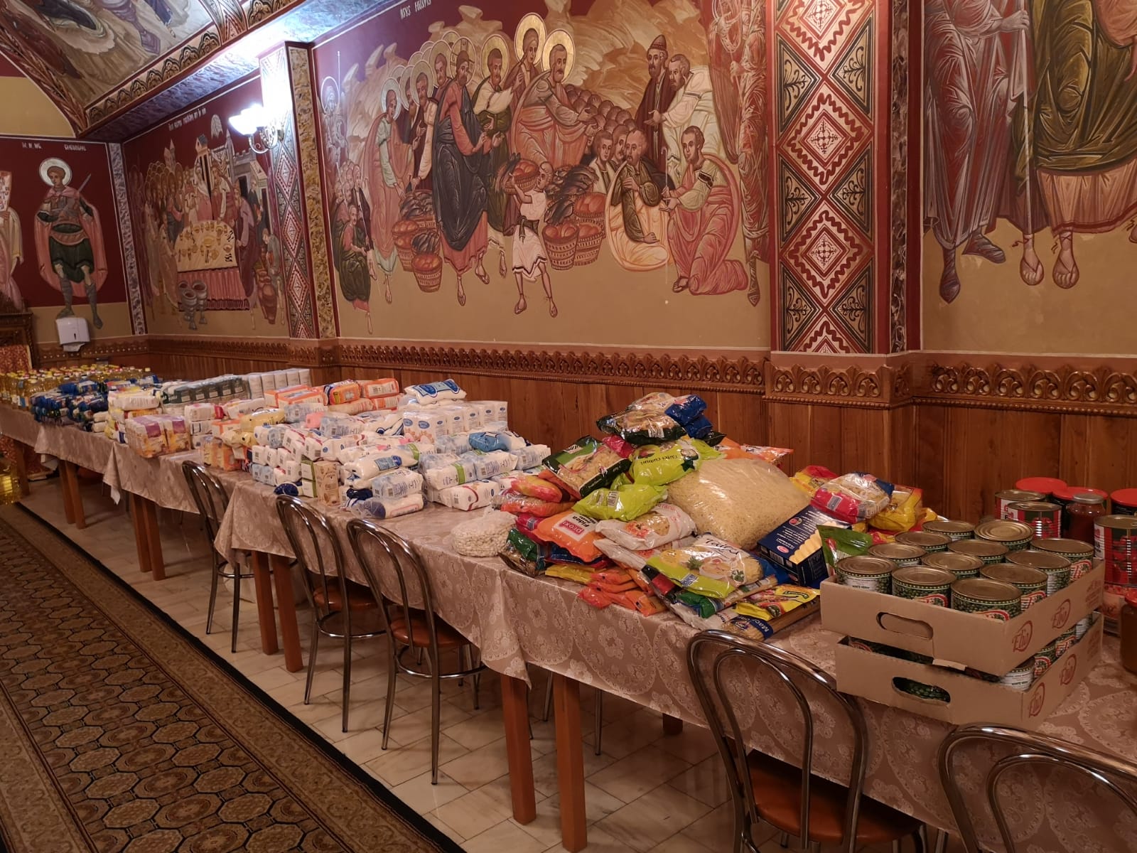 Sprijin pentru copiii și bătrânii aşezământului de la Hârja