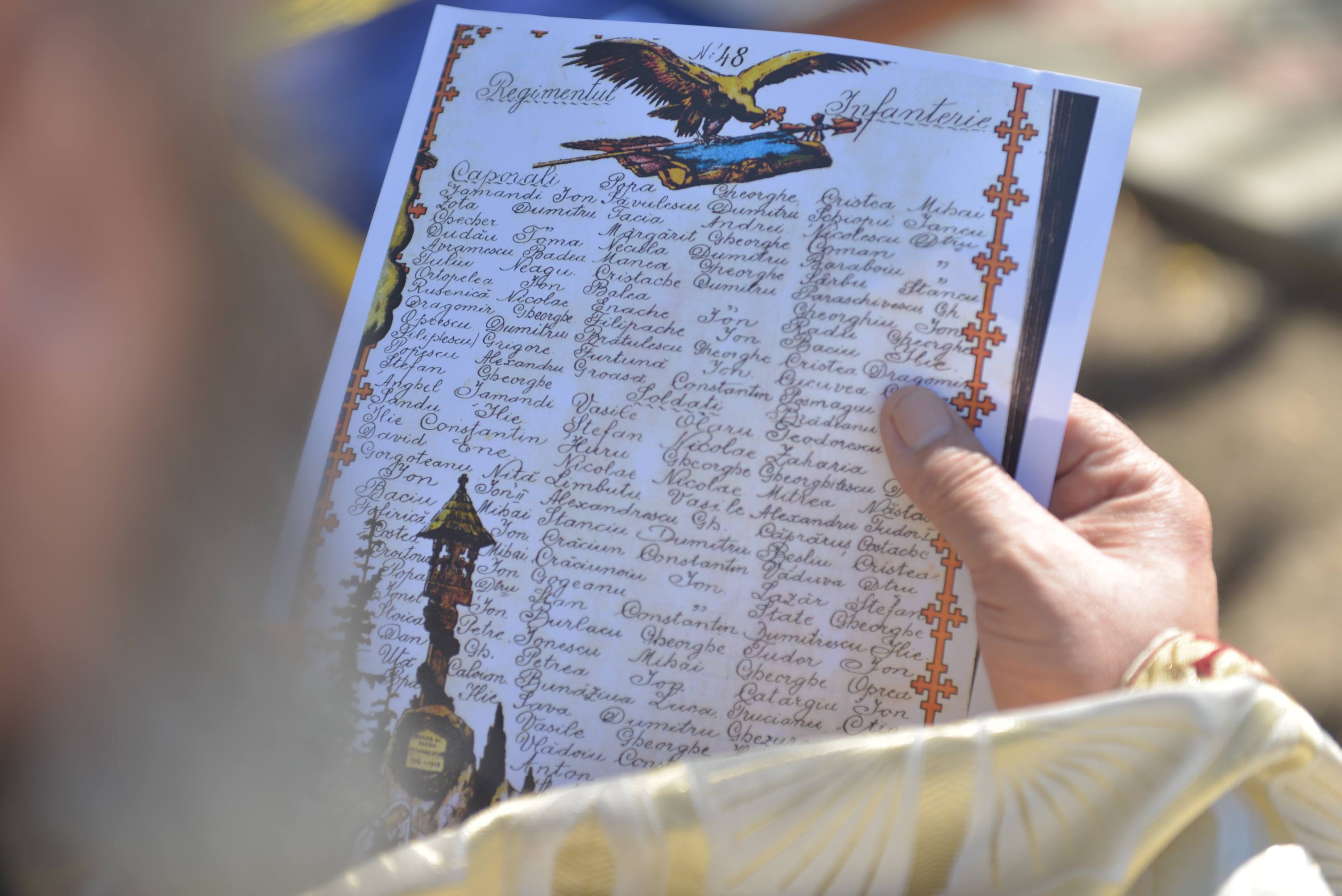 (Video) Ceremonie religioasă și militară la Maxut, jud. Iași