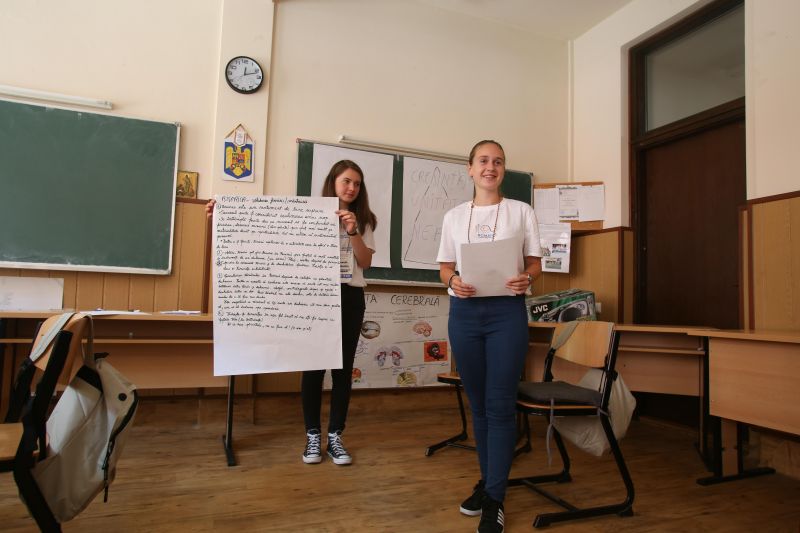 Ateliere cu tinerii în prima zi a ITO 2018